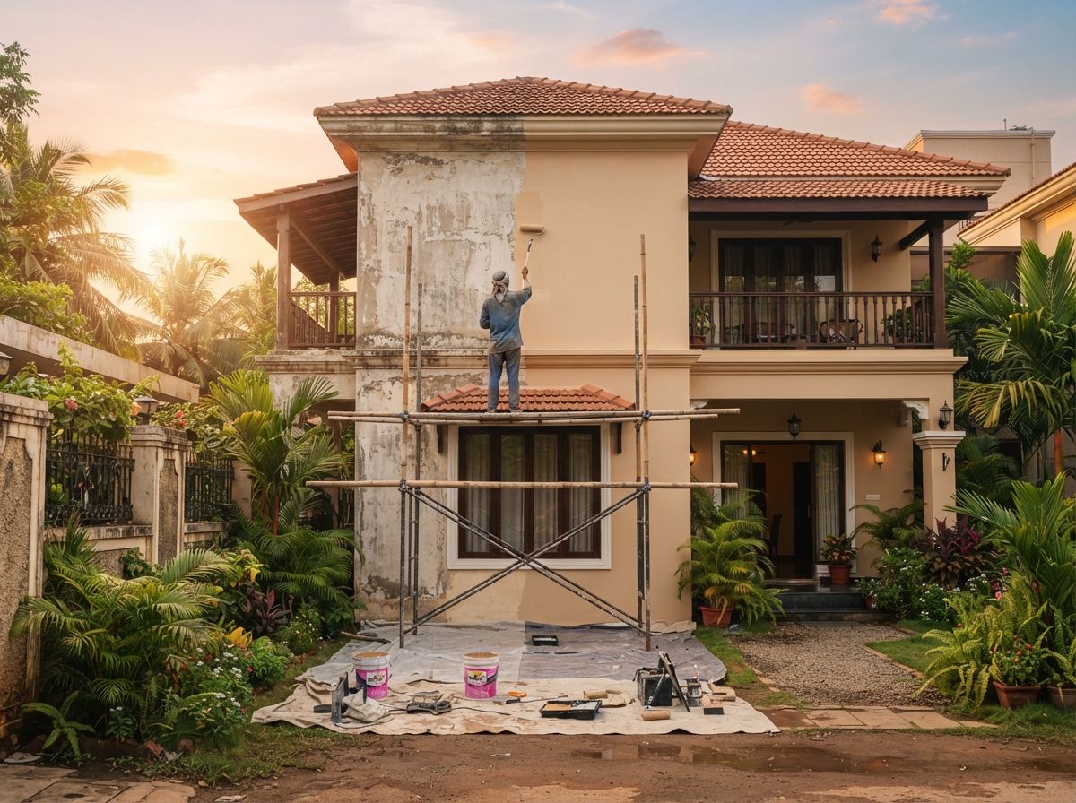 Exterior repaint